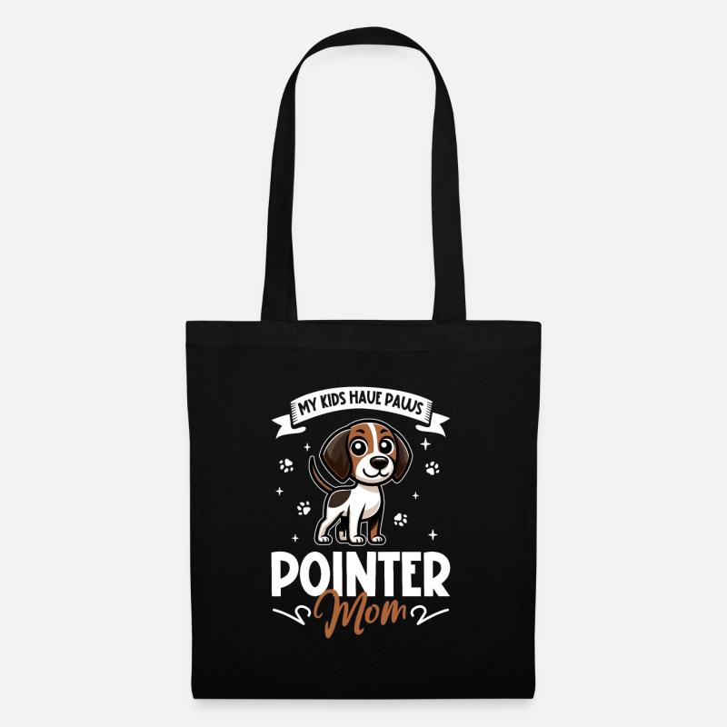 English Pointer Mom - Tote Bag - black