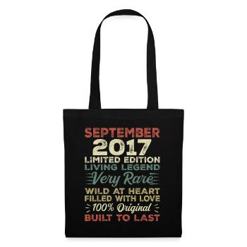 Birthday September 2017 Limited Edition Original - Tote Bag - black - Front