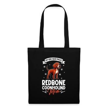 Redbone Coonhound Mom - Tote Bag - black - Front