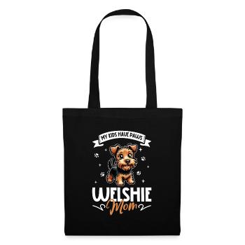Welsh Terrier Mom - Tote Bag - black - Front