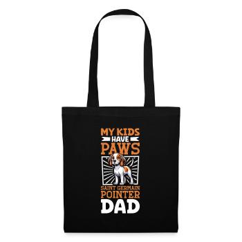 Braque Saint-Germain Papa - Tote Bag - black - Front