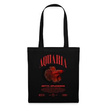 Betta Fish Keeper Moderne Streetwear - Stoffbeutel - Schwarz - Vorne