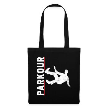 Parkour Free Runner Free Running - Tote Bag - black - Front