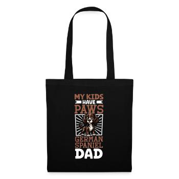 German Quail Dog Dad - Tote Bag - black - Front