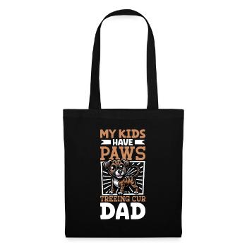 Treeing Cur Dad - Tote Bag - black - Front