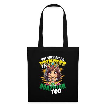 Girls of Brazilian origin Brazil - Tote Bag - black - Front