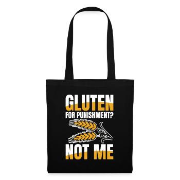 Gluten Not me für einen glutenfreien Lifestyle - Stoffbeutel - Schwarz - Vorne