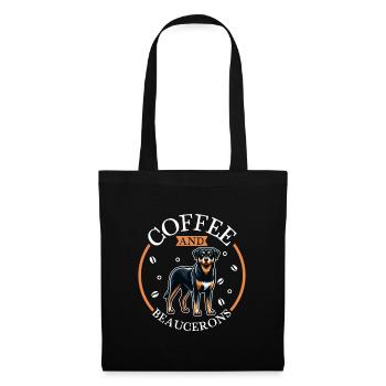 Coffee and Beauceron - Tote Bag - black - Front
