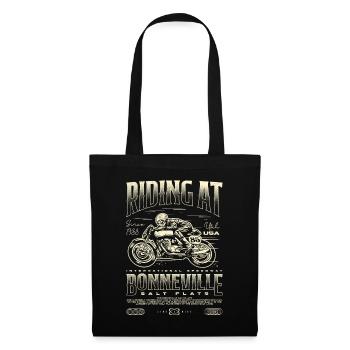Bonneville Salt Flats Moto Anniversaire 1938 - Sac en tissu - noir - Devant