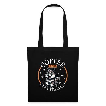 Coffee and Lupo Italiano - Tote Bag - black - Front