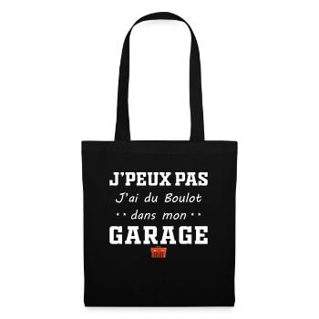I can't I have a job at the handyman dad garage - Tote Bag - black - Front