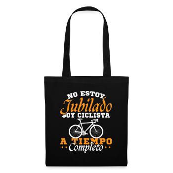 I'm a Full-Time Cyclist - Tote Bag - black - Front