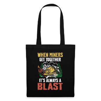 When Miners Get Together - Stoffbeutel - Schwarz - Vorne