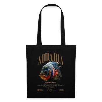 Oscar Fish Changement d’eau Poisson Monstre - Sac en tissu - noir - Devant