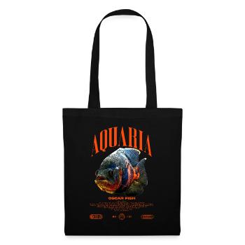 Oscar Fish Changement d'eau Poisson monstre - Sac en tissu - noir - Devant
