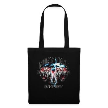 Muay Thai Fight Team MMA Tiger Kickboxing - Sac en tissu - noir - Devant