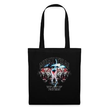 Muay Thai L’art de se battre MMA Tiger Kickboxing - Sac en tissu - noir - Devant