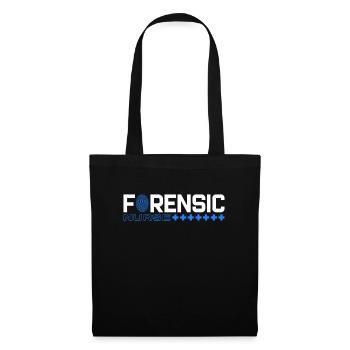 Infirmière médico-légale Criminalistique médico-légale - Sac en tissu - noir - Devant