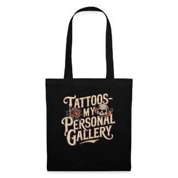 Tattoo Studio Tattoo Artist Tattoo Ideen - Stoffbeutel - Schwarz - Vorne