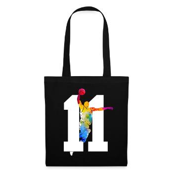 NUMBER 11 BASKETBALL 11TH BIRTHDAY - Tote Bag - black - Front