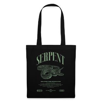 Gardien de reptiles python réticulé Streetwear - Sac en tissu - noir - Devant