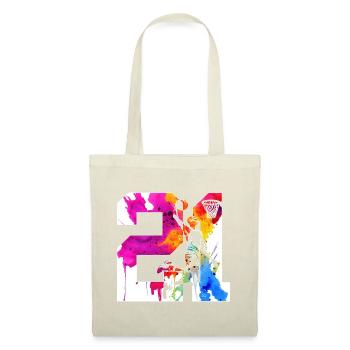 21ST BIRTHDAY BASKETBALL NUMBER 21 - Tote Bag - nature - Front