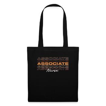 Black Strong Associate Nurse Melanin African Nurse - Tote Bag - black - Front