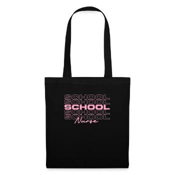 School Nurse Medical Nurses Stylish - Tote Bag - black - Front