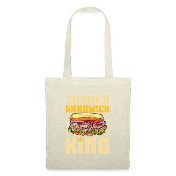 Turkey Sandwich King - Stoffbeutel - Natur - Vorne