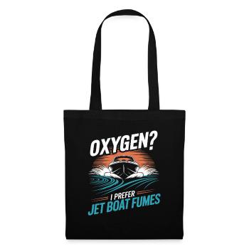 Oxygen? I prefer jet boat exhaust fumes for - Tote Bag - black - Front