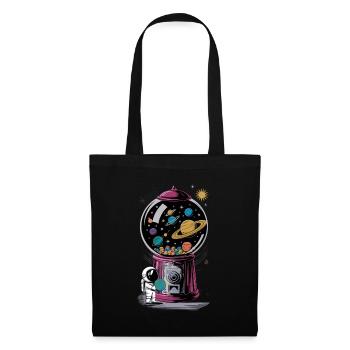 Chewing Gum Machine Astronaut Planet Universe - Tote Bag - black - Front