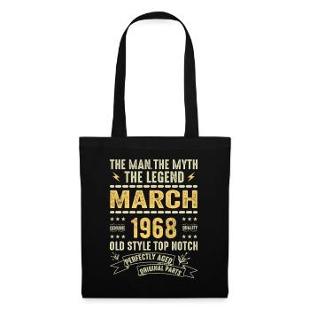 Mars 1968 Jubilé 1968 - Légendes Mars 1968 - Sac en tissu - noir - Devant