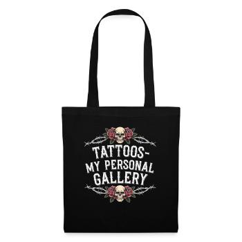 Tattoo Studio Tattoo Artist Tattoo Ideen - Stoffbeutel - Schwarz - Vorne