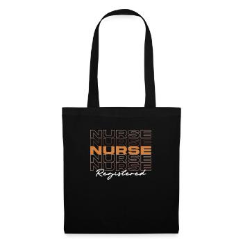 Black Registered Nurse Melanin African Medical - Tote Bag - black - Front
