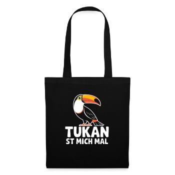 Toucan St Me Times, Toucan, Oiseau Exotique, - Sac en tissu - noir - Devant