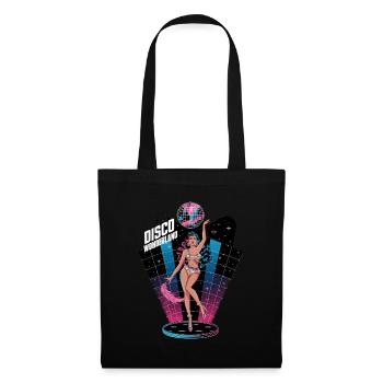 Disco Wonderland Retro Glamour Tanz - Stoffbeutel - Schwarz - Vorne