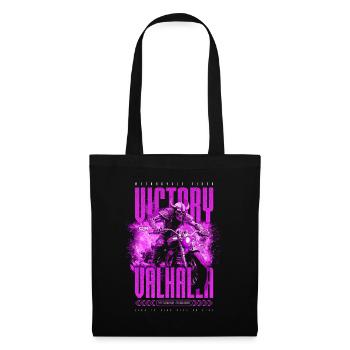 Moto Viking Nordique Victoire Ou Valhalla - Sac en tissu - noir - Devant