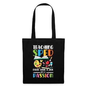 Teaching special education is more than a profession - Tote Bag - black - Front