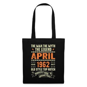 April 1962, APRIL 1962 - Tote Bag - black - Front