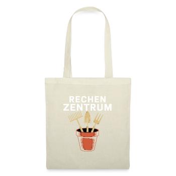 Rechen Zentrum Für Gartenliebhaber Im Stilvollen - Stoffbeutel - Natur - Vorne