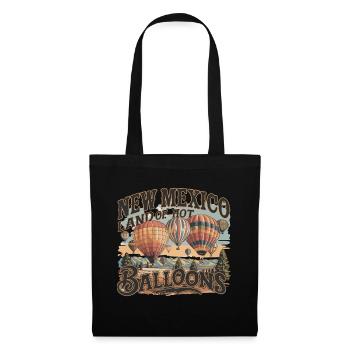 New Mexico Land Of Hot Balloons Adventure In The - Tote Bag - black - Front