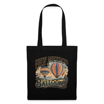 Nouveau-Mexique Terre De Montgolfières Montgolfière - Sac en tissu - noir - Devant