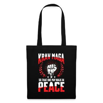 Krav Maga: So That One May Walk In Peace - Stoffbeutel - Schwarz - Vorne