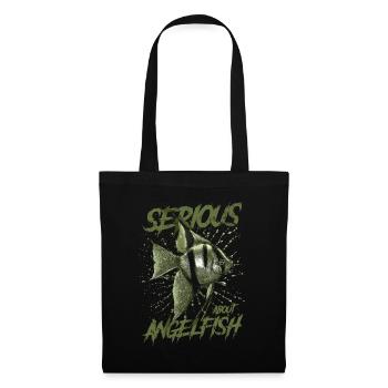 Sérieux au sujet d’Altum Angelfish Keeper - Sac en tissu - noir - Devant
