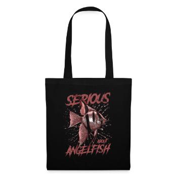 Sérieux au sujet d’Altum Angelfish Keeper - Sac en tissu - noir - Devant