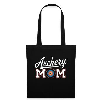 Archery Mom Target Arrow - Tote Bag - black - Front
