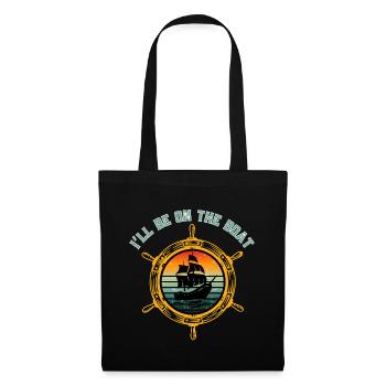 Funny Sailing I’ll Be On The Boat Boating Lovers - Tote Bag - black - Front