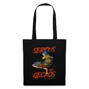 Passionné de geckos léopard depuis 1959 - Sac en tissu - noir - Devant