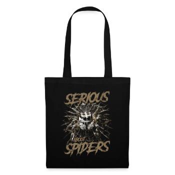 Serious About Jumping Spiders Pet Spider Owner - Tote Bag - black - Front