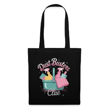 Dust Busters Club Cleaning and Fun Design for - Tote Bag - black - Front